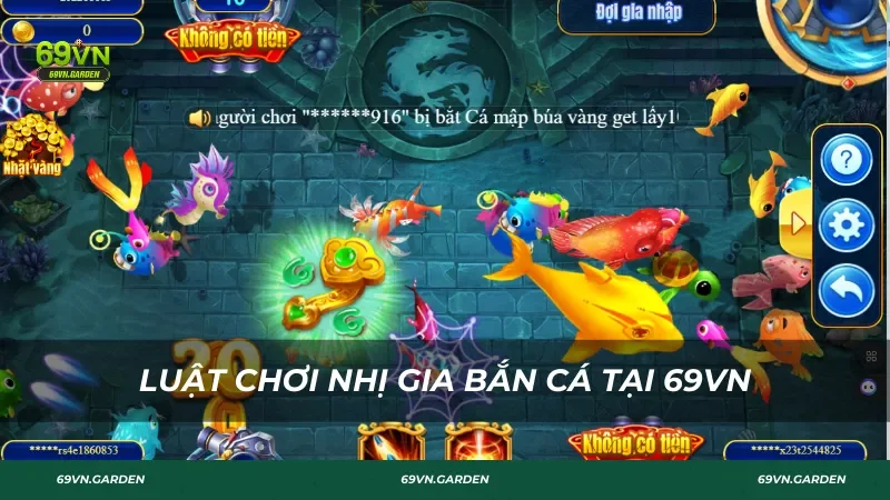 Luật chơi Nhị Gia Bắn Cá tại 69VN