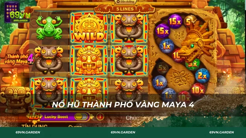 Nổ hũ thành phố vàng Maya 4